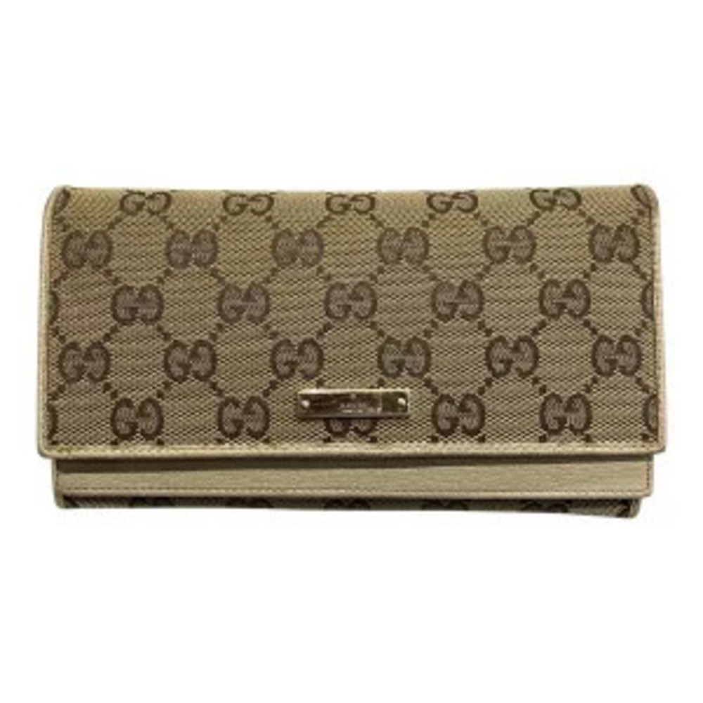 Gucci Long Wallet GG Canvas